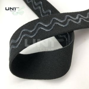 Silicone Braided Elastic Band Fusible Interlining Anti Slip