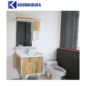 Vanity New European Modern Design Pvc Bathroom Cabinet