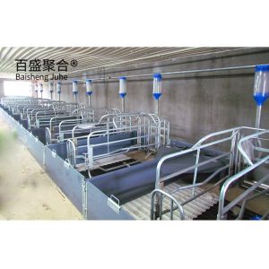 ASTM Standard Customized Commercial Pig House with Roller Door and Prefab Steel