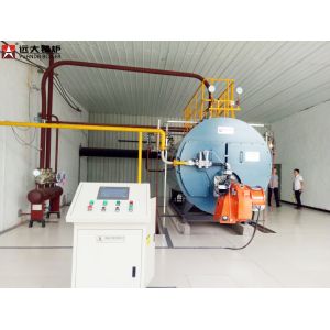 China 4T Heavy Oil Fired Industrial Steam Boiler Operate Safety Automatically on sale