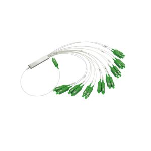 1X16 Blockless Planar Lightwave Circuit PLC SC APC PLC Splitter with Equal Ratio Output for CATV