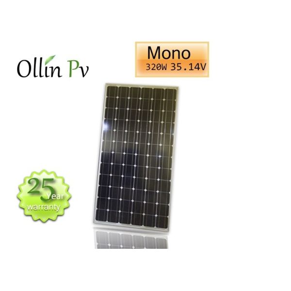 Monocrystalline PV Panels Solar Power Solar Panels High Efficiency Energy