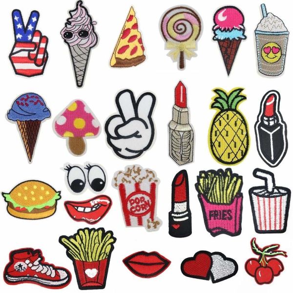 Quality Sew On Badges For Clothes Kid Infant Handmade Applique Patches Need Loom Technics wholesale