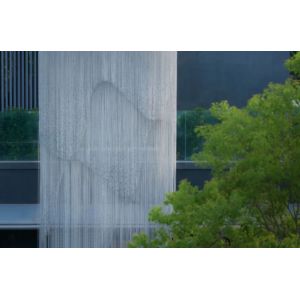 Heavy Metal 90x210cm Chain Link Curtain Making Water Curtain Waterfall