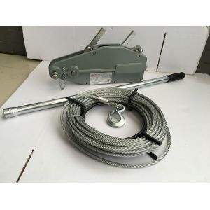 Manual Mild Steel Tirfor Machine with 0.8-5.4T Capacity and 20m Lifting Height