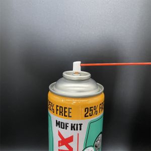 Effortless Full-Coverage Aerosol Valve and Actuator for Household Cleaning and DIY Projects with Consistent Mist Dispersion