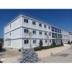 Q235B Galvanized Steel Prefabricated Container House Anti Seismic