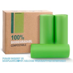 China Compost Bags, 5 Gallon, 20Liter, Extra Thick 0.78 Mils, Biodegradable Food Scrap Waste Bags With US BPI ASTM on sale