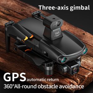 S808 Drone 360 Obstacle Avoidance Brushless Three-axis Eis Anti-shaking Ptz 8k