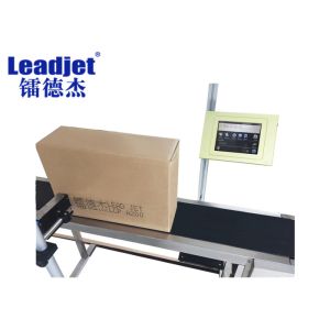 Professional DOD Inkjet Printer 60mm Height For Carton Woven Bags Tube Coding