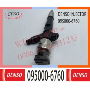 China 095000-6760 Diesel Engine Fuel Injector for TOYOTA IMV PRADO HILUX/4 RUNNER 1KD-FTV 23670-30140 on sale