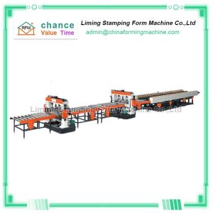 China Metal Security 300mm 0.8mm Steel Door Frame Making Machine on sale