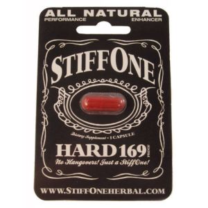 Hanging Paper Card For Male Sexual Enhancement Capsules / Pills With Filling