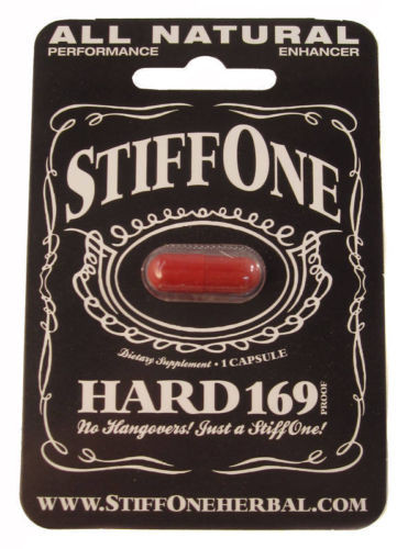 Hanging Paper Card For Male Sexual Enhancement Capsules / Pills With Filling