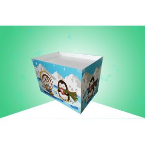 Heavy Duty Cardboard Pallet Display , Pallet Retail Display For Kid Foods /