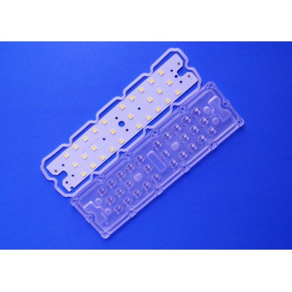 Linear High Bay LED Street Light Module 28 LED Points 5050 Lens With Board