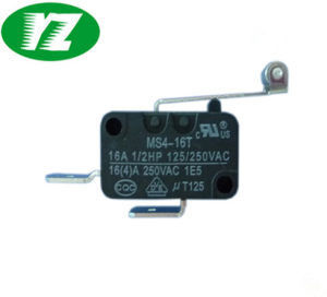Cheap Small-Sized Push-Button Safety Long Roller Lever Micro Switch with High Durability for sale