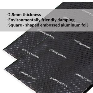 2.5mm automobile vibration damping pad / ROHS environmental protection / Anti
