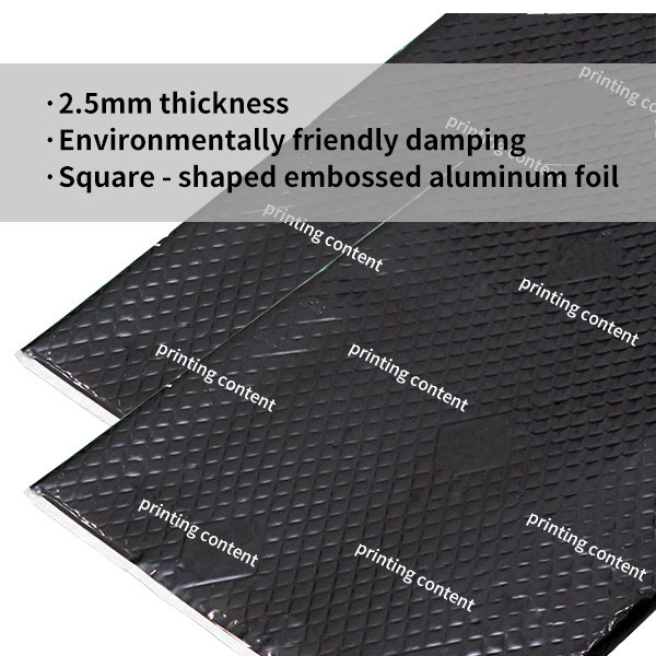 2.5mm automobile vibration damping pad / ROHS environmental protection / Anti