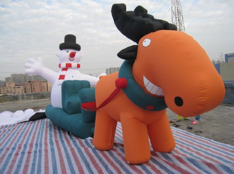 Inflatable christmas / halloween / inflatable festival decoration / inflatable