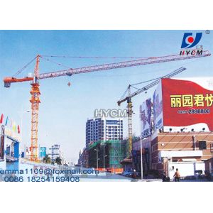 Cheap 5013 External Climbing Type QTZ63 Manual Tower Crane CE Certificate in India for sale