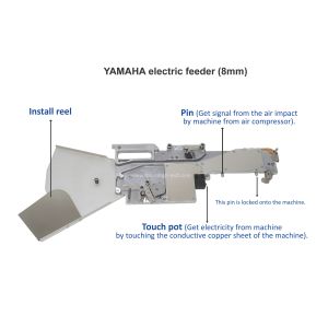Touch Pot (Wireless) Yamaha Electric feeder for Charmhigh CHM-551 SMD Pick and