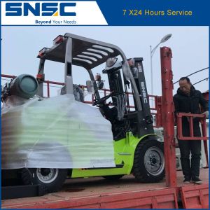 Customized Request 3.5ton Diesel LPG Forklift with Attachements Positioner Ect