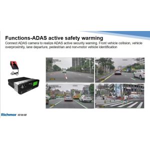 8 Channel 1 Ipc AI 1080p 4G Wifi GPS ADAS BSD DSM Car Black Box Digital Device