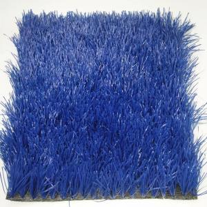 China Blue synthetic grass for soccer field colorfu artificial grass for football field on sale