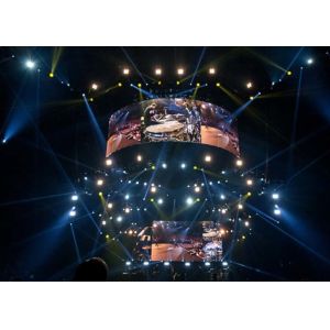 Big Rental Stage LED Screen Display 3mm Pixel Pitch Energy Saving FCC Compliant