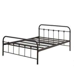 Cheap Customizable Black Cast Iron King Beds ,  Cast Iron Full Size Bed Frame for sale