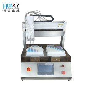 High Speed AC220V Liquid Bottle Filling Machine With Ceramic Pumps