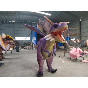 Cheap Wearable Simulation Animatronic Dragon Costume Dinosaur Model for sale
