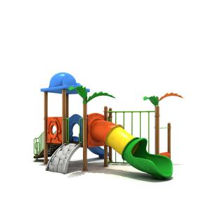 China Outdoor Playground Slide Facilities Children'S Play Equipment Free Custom on sale
