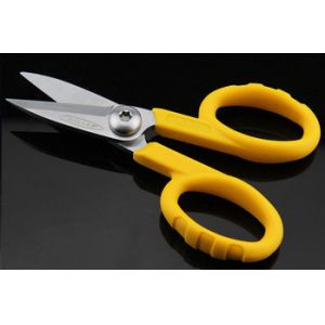 Lightweight Fiber Optic Miller Kevlar Shears With Ergonomic Molded Handles
