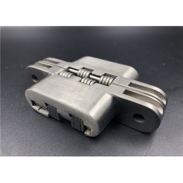 Quality Fire Rating Solid Heavy Duty Hidden Door Hinges Adjustable 180 Degree wholesale