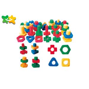 Functional Kindergarten Learning Toys Combination Stitching Plastic Non Toxic