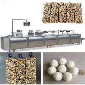 Cheap Fruit Nut / Candy Bar Snack Making Machine Automatic Easy Operation for sale