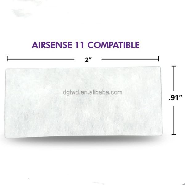 Quality Disposable CPAP Filter with 5micron Porosity 51*23MM Dimension and 150 psi Maximum Operating Pressure for Resmed Airsense 11 wholesale