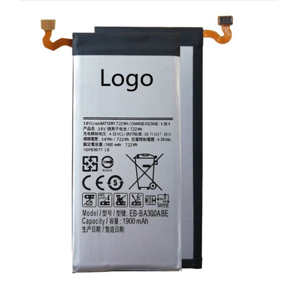 Battery For Samsung Galaxy A3 2015 1900mAh EB-BA300ABE No Logo Battery