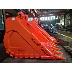 Wear Resistant Excavator Heavy Duty Rock Bucket With Customization Logo