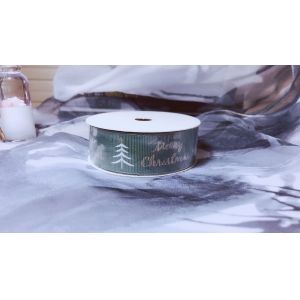 Customized Print Satin Grosgrain Ribbon with Logo For Wrapping Decoration