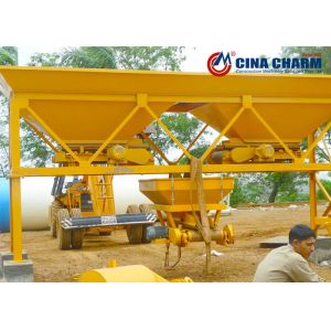 Cheap Hopper Weighing Aggregate Concrete Batching Machine , Concrete Production Equipment for sale