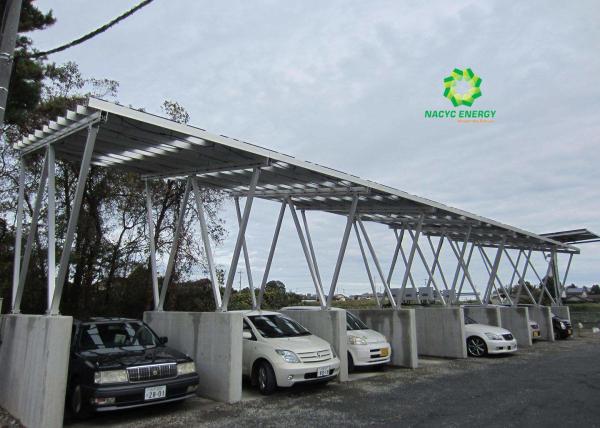 Quality Solar Carport Structure Solar Ground PV Mounting System Carport Solar For Car Parking Solar Mount Brackets wholesale