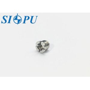 SMP Male RF Coaxial Connector – Light Detent, Microstrip Type, Thread Mounted