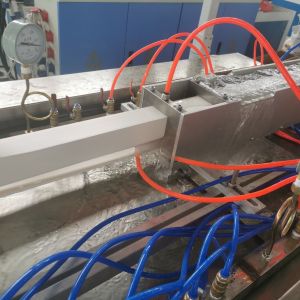 55/120 PVC Trunking Extrusion Line Double Screw PVC Cable Trunking Machine