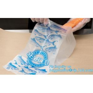China Suppliers LDPE Very Strong Plastic Ice Bag With Drawstring, leakproof ice