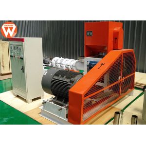 Electric Floating Sinking Fish Feed Extruder Machine 0.5-0.6 T/H Optional Phase