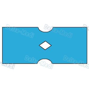 Disposable Sterile Gynaecology / Cystoscopy Drape With Diamond Circular Aperture