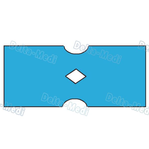 Quality Disposable Sterile Gynaecology / Cystoscopy Drape With Diamond Circular Aperture Plain wholesale